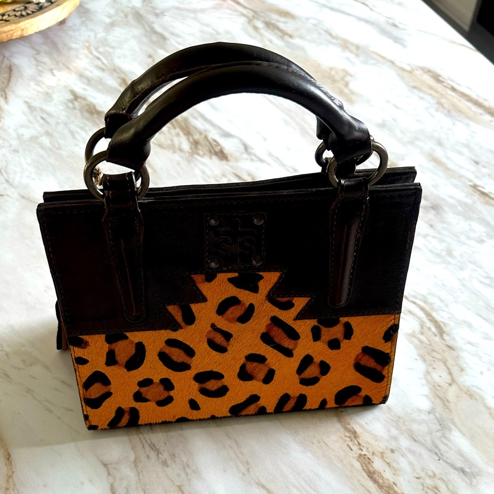 STS Ranch Leopard Mini Satchel